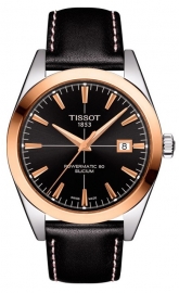 WATCH TISSOT GENTLEMAN POWERMATIC 80 SILICIUM SOLID 18K GOLD BEZEL  T9274074605100