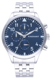 WATCH CAIMAN 43MM MULTI BLUE DIAL SS BRACELET