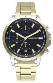 WATCH MAURICIO 44MM MULTI BLACK DIAL IPG BRA