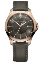 WATCH ALLIANCE GENT GREY DIAL, GREY LEATHER