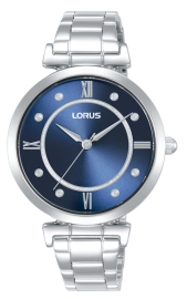 WATCH Mujer brazalete 3 agujas 34mm esf. azul