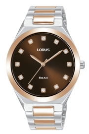 WATCH Mujer brazalete 3 agujas 36mm esf. marro