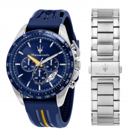 WATCH MODENA EDITION 45 CHR BLU DI BR SS+BLU S