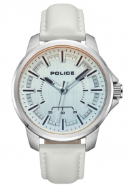 WATCH Mensor Multi Dial White Strap 3H