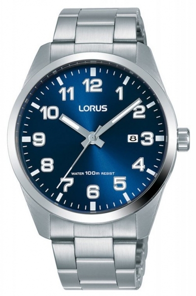 LORUS HOMBRE SPORT 3 AGUJAS ESFERA AZUL RH975JX5