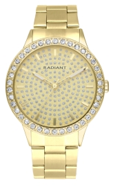 WATCH RADIANT ECLIPSE 43MM WHITE DIAL GOLD BRAZ RA578205