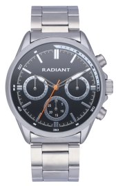 WATCH RADIANT NEO 42MM BLACK DIAL SILVER BRAZ RA581702