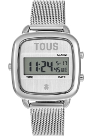 WATCH TOUS D-LOGO DIGITAL SS MESH 300358100