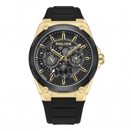 WATCH Salkantay Black Dial Black Silicon Strap