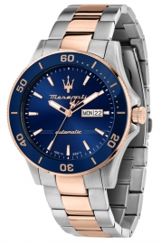 WATCH MASERATI COMPETIZIONE 43MM AUTO BLUE DIA BR SS+RG R8823100001