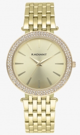 WATCH BIANCA 38MM GOLD DIAL IPG BRACELET