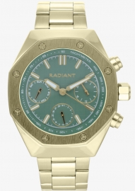 WATCH VOLIE 44MM GREEN DIAL IPG BRACELET