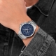 Mensor Blue Dial SS Bracelet Multif.