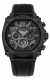 Norwood Black Dial Black Leather Dual T