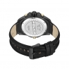 Electrical Black Dial Black Leath Multif