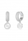 GUESS CRAZY EARRINGS JUBE03301JWRHT-U