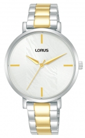 WATCH Mujer Cuarzo 3 Agujas Brazalete bicolor