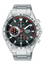 WATCH Hombre Cronógrafo Brazalete Esf negra