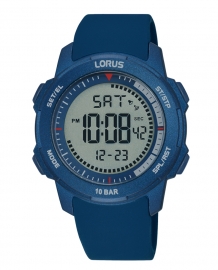 WATCH Hombre Digital Correa Silicona azul