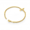 DIE - CUT GOLD BRACELET