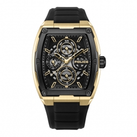 WATCH Creed Black Dial Black Silicon Multi