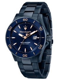 WATCH COMPETIZIONE 43MM 3H BLUE DIAL BLUE BR