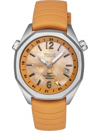 WATCH TOUS NOW GMT SS ESFERA NACAR SALMON SILI