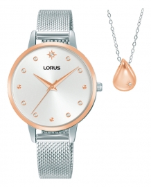 WATCH Mujer Reloj y Collar Rose