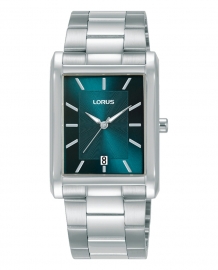 WATCH Hombre Classic esfera rectangular azul
