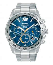 WATCH Hombre Solar Cronógrafo esfera azul