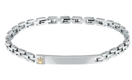 WATCH ICONIC BR W/ IP YG TRIDENT LOGO 18+3.5CM