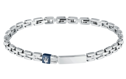 WATCH ICONIC BRACELET IP BLUE 18+3.5CM