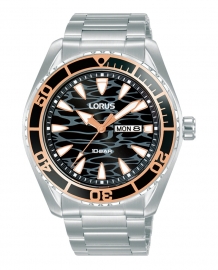 WATCH Hombre Sports bisel negro calendario es-