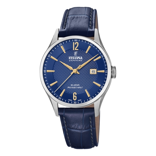 FESTINA SWISS MADE CORREA CLASICO F20007/3