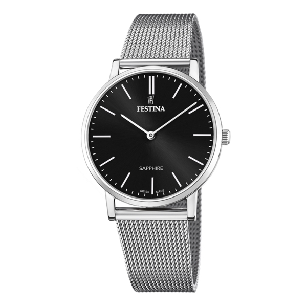 FESTINA SWISS MADE ACERO CLASICO F20014/3