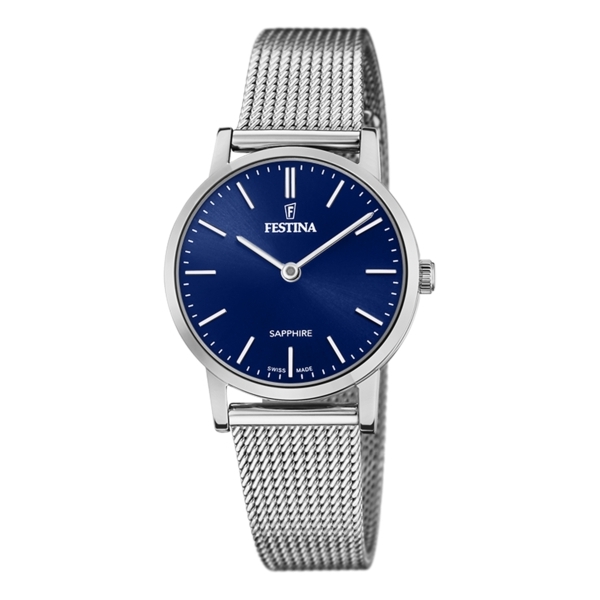 FESTINA SWISS MADE ACERO CLASICO F20015/2