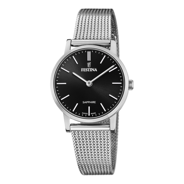 FESTINA SWISS MADE ACERO CLASICO F20015/3