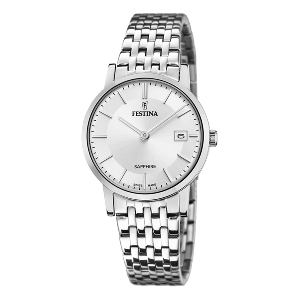 FESTINA SWISS MADE ACERO CLASICO F20019/1