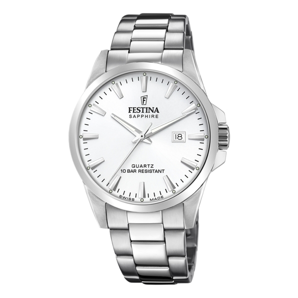 FESTINA SWISS MADE ACERO CLASICO F20024/2