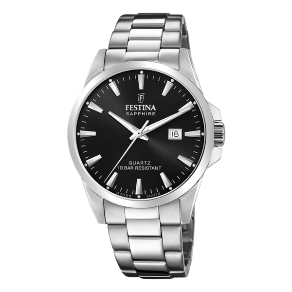 FESTINA SWISS MADE ACERO CLASICO F20024/4