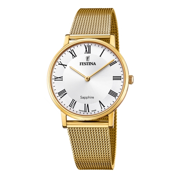 FESTINA SWISS MADE ACERO CLASICO F20022/4