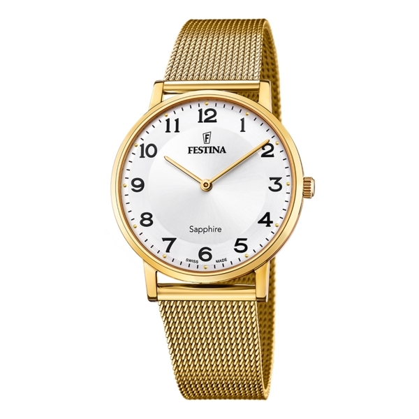 FESTINA SWISS MADE ACERO CLASICO F20022/5