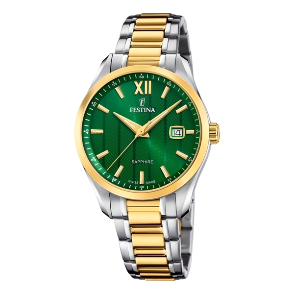 FESTINA SWISS MADE ACERO CLASICO F20027/3