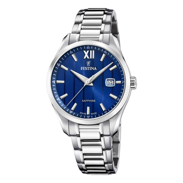 FESTINA SWISS MADE ACERO CLASICO F20026/2