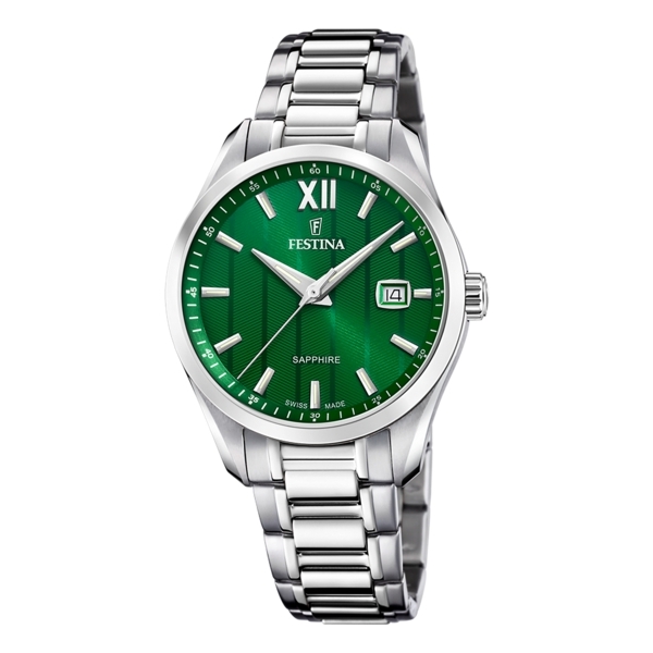 FESTINA SWISS MADE ACERO CLASICO F20026/3
