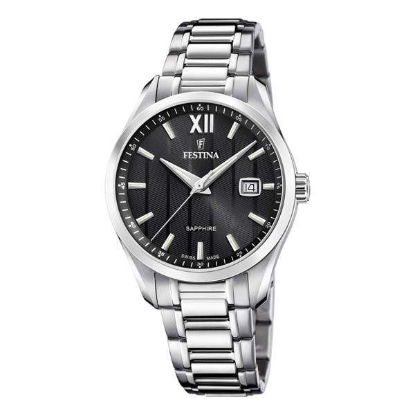 FESTINA SWISS MADE ACERO CLASICO F20026/4