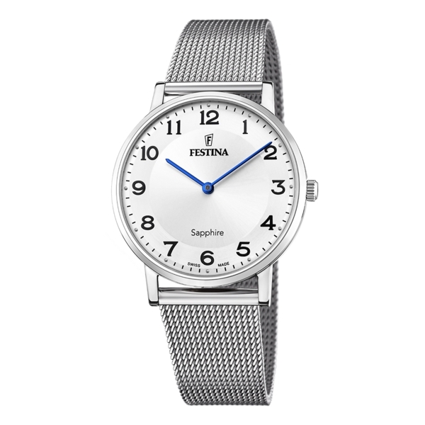 FESTINA SWISS MADE ACERO CLASICO F20014/5