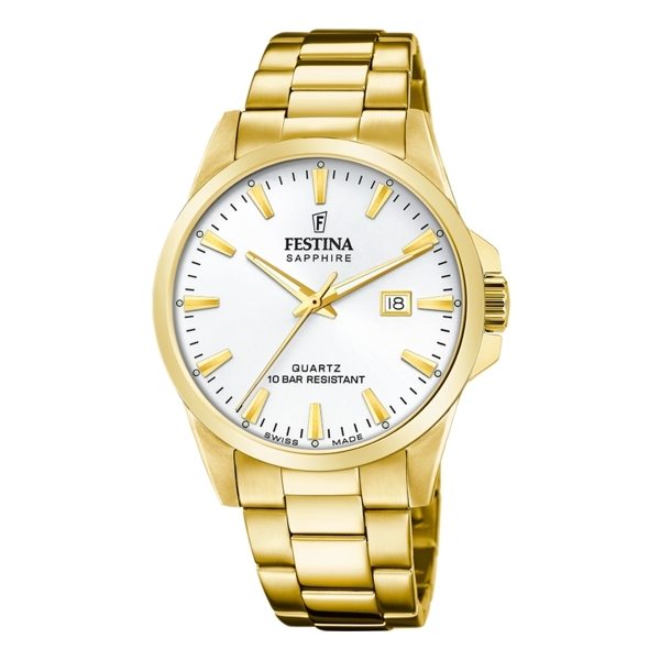 FESTINA SWISS MADE ACERO CLASICO F20044/2