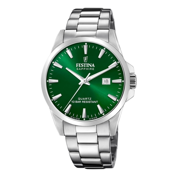 FESTINA SWISS MADE ACERO CLASICO F20024/6
