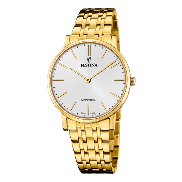 FESTINA SWISS MADE ACERO CLASICO F20046/2
